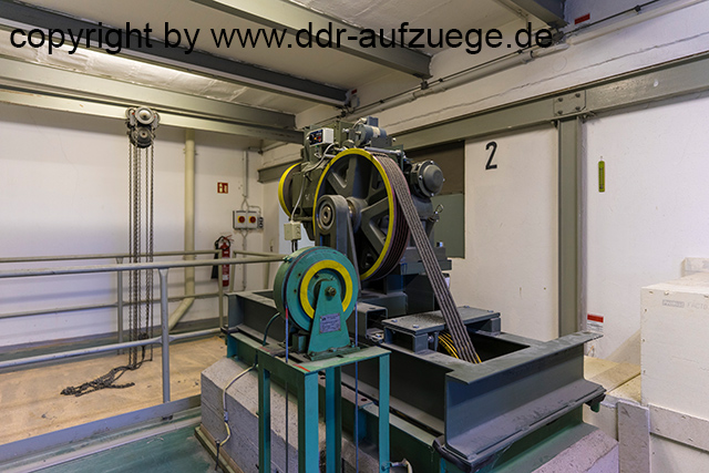 Aufzugmaschine